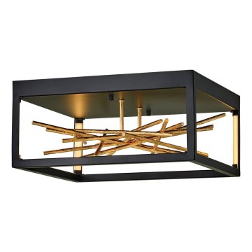 Quintiesse - Plafonnier LED STYX LED/8W/230V noir/doré