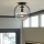 Quintiesse - Plafonnier SOMERSET 1xE27/60W/230V Ø 28,2 cm noir