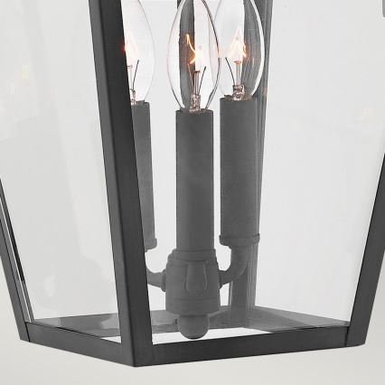Quintiesse - Applique da esterno ALFORD L 3xE14/40W/230V IP44 nera