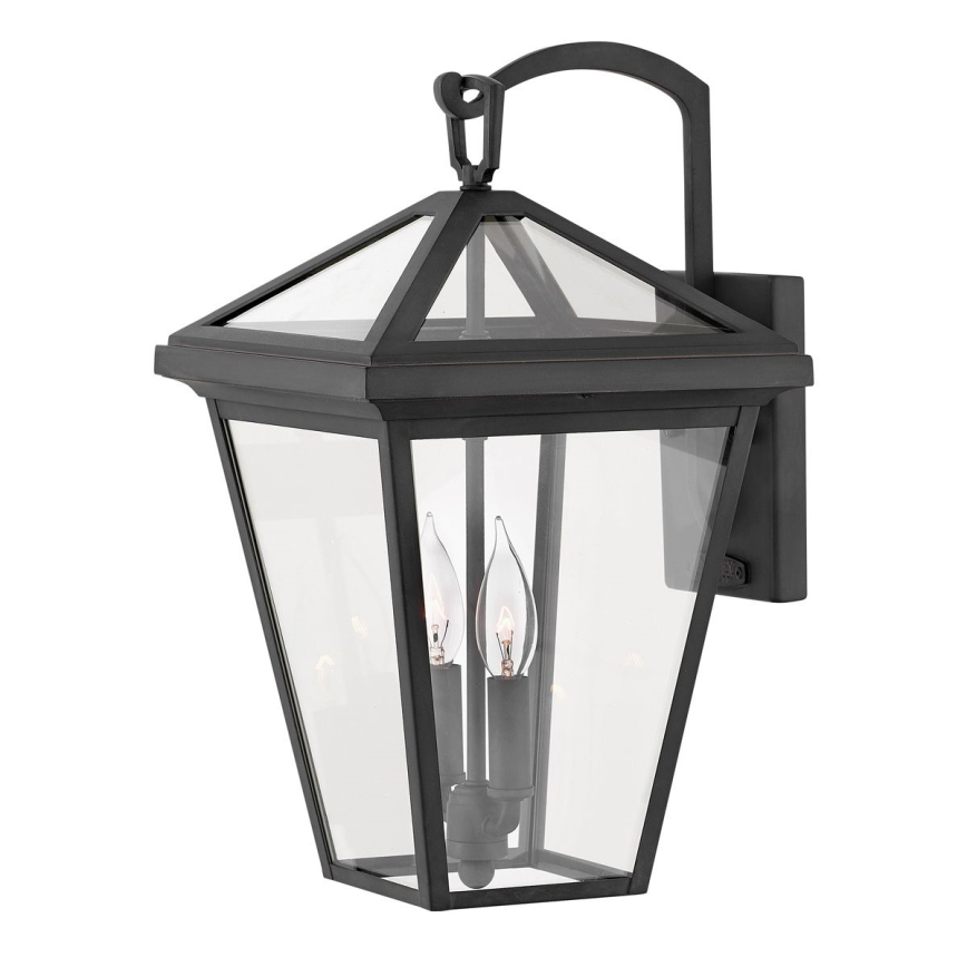 Quintiesse - Applique murale d'extérieur ALFORD M 2xE14/40W/230V IP44 noire