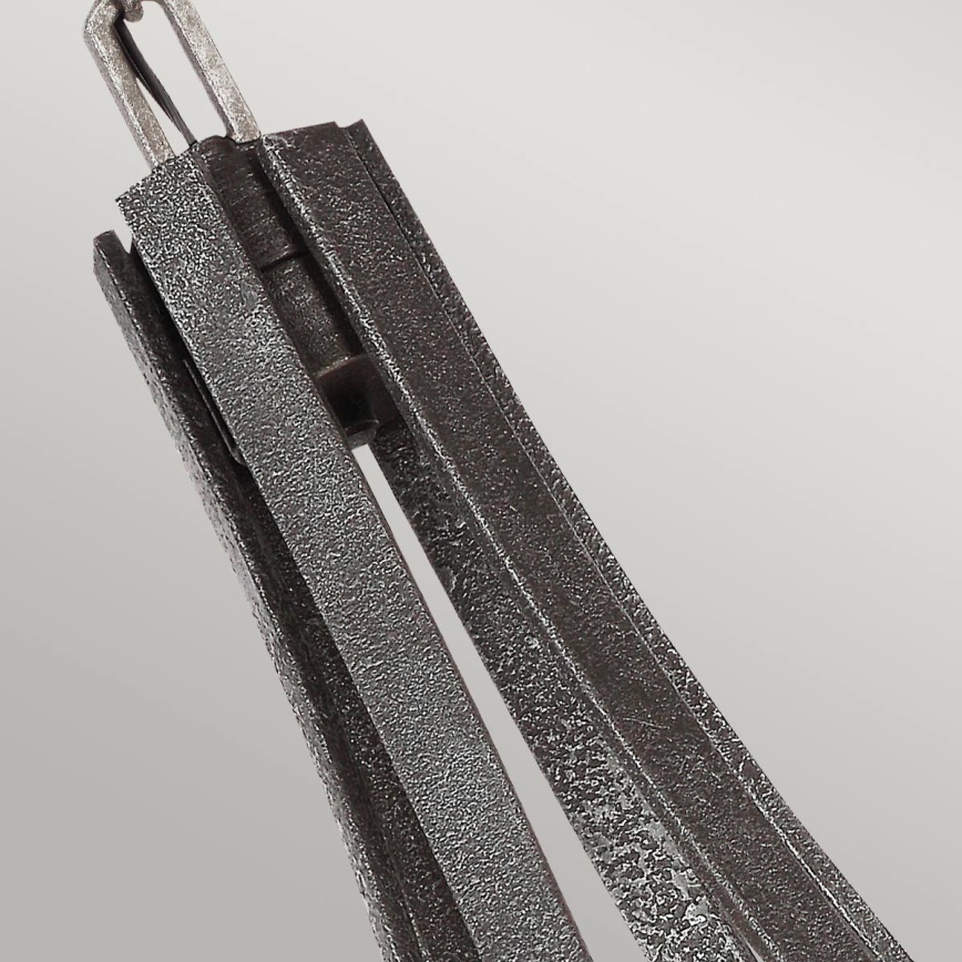 Quintiesse - Suspension à chaîne ANGELO 6xE27/60W/230V finition chêne