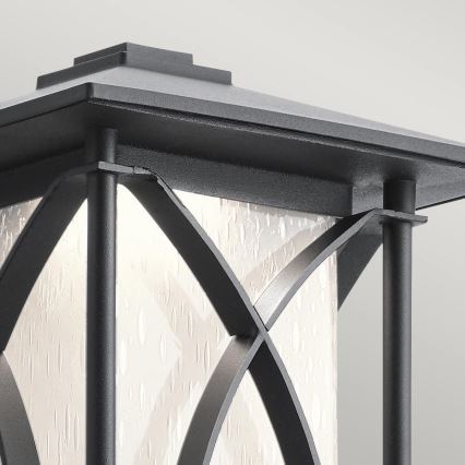 Quintiesse - Außenwandleuchte ASHBERN M 1xE27/60W/230V IP44 schwarz