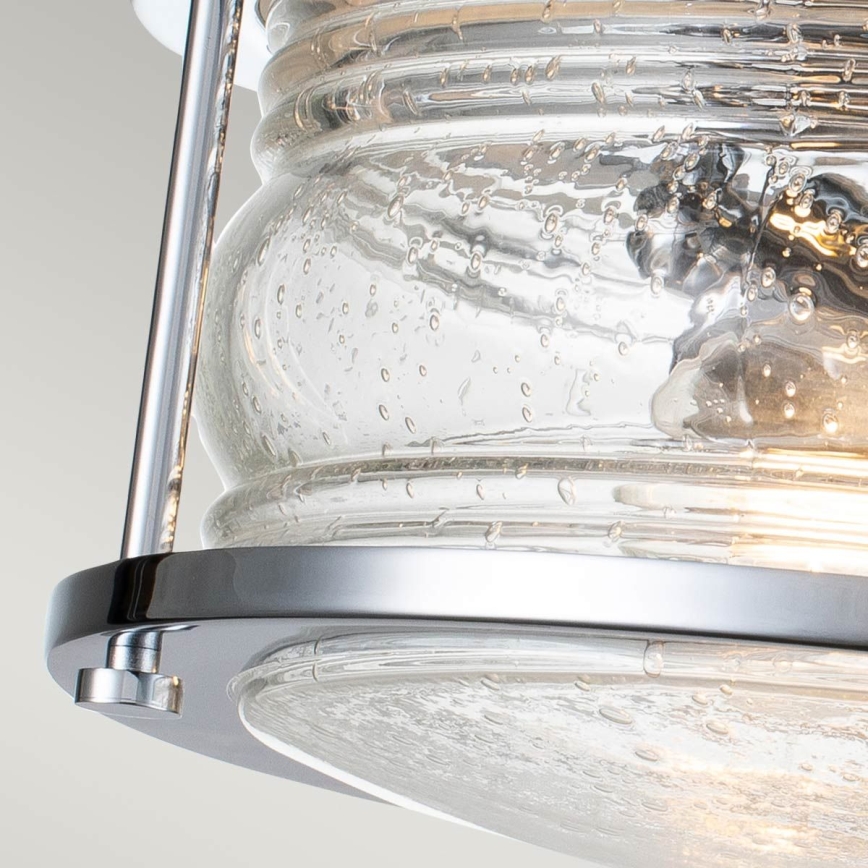 Quintiesse - Plafoniera da bagno ASHLAND 2xE27/60W/230V diam. 30,5 cm IP44 cromo lucido