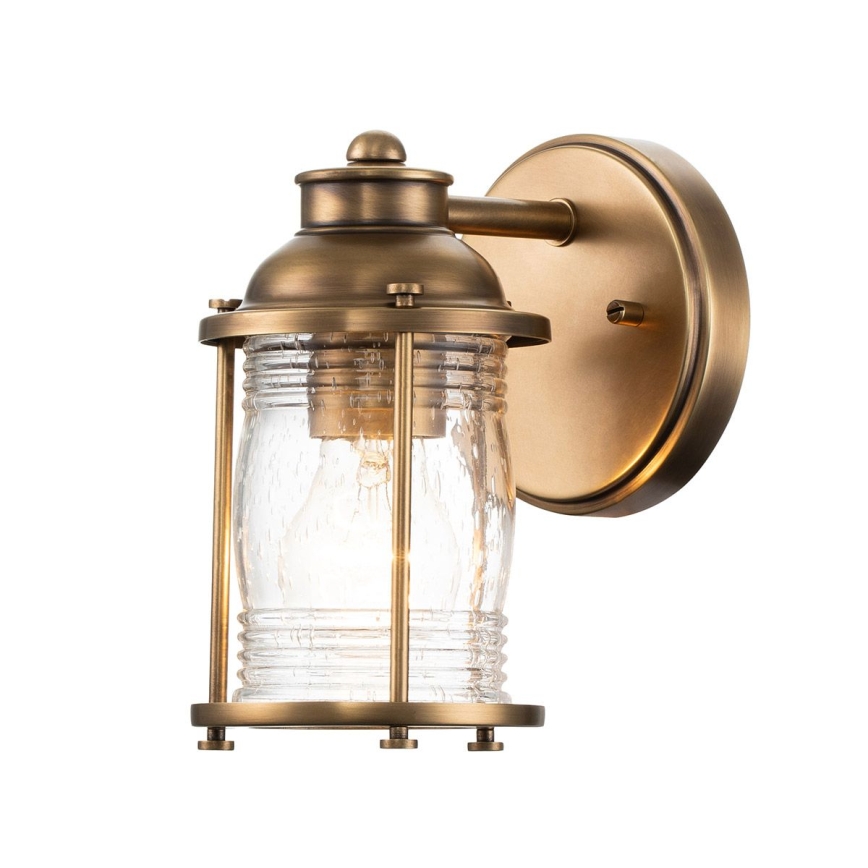 Quintiesse - Applique da esterno ASHLAND BAY 1xE27/60W/230V IP44 bronzo