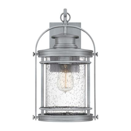 Quintiesse - Außenwandleuchte BOOKER M 1xE27/60W/230V IP44 mattchrom