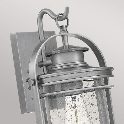 Quintiesse - Applique da esterno BOOKER M 1xE27/60W/230V IP44 cromo opaco