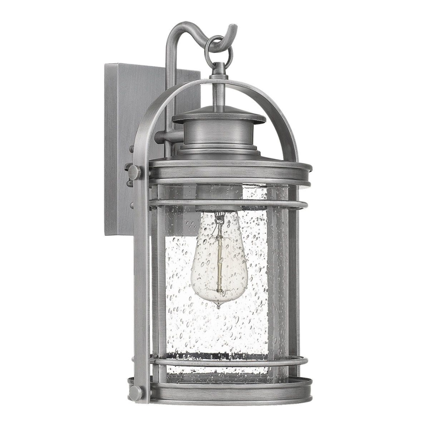 Quintiesse - Applique da esterno BOOKER M 1xE27/60W/230V IP44 cromo opaco
