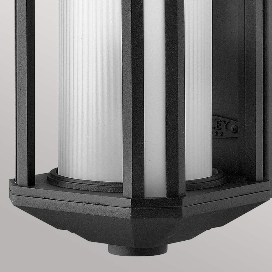 Quintiesse - Außenwandleuchte CASTELLE M 1xE27/60W/230V IP44 schwarz