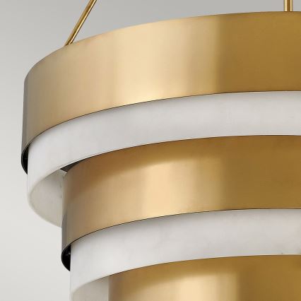 Quintiesse - Lampadario a stelo ECHELON 8xE14/40W/230V dorato