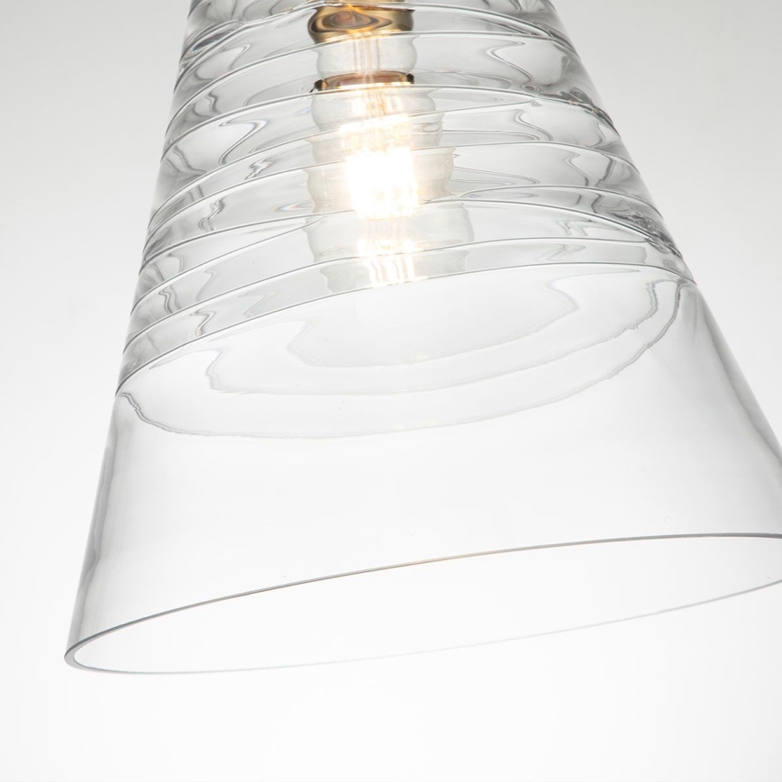 Quintiesse - Lustre sur chaîne ELMORE 1xE27/60W/230V doré