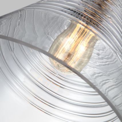 Quintiesse - Lustre sur chaîne ELMORE 1xE27/60W/230V doré