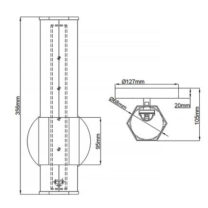 Quintiesse - Applique murale LED pour salle de bains FACET LED/12W/230V IP44 dorée