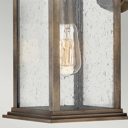 Quintiesse - Lampada da parete per esterni GRANT M 1xE27/60W/230V IP44 bronzo