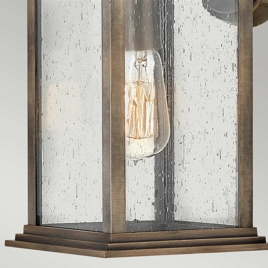 Quintiesse - Lampada da parete per esterni GRANT M 1xE27/60W/230V IP44 bronzo