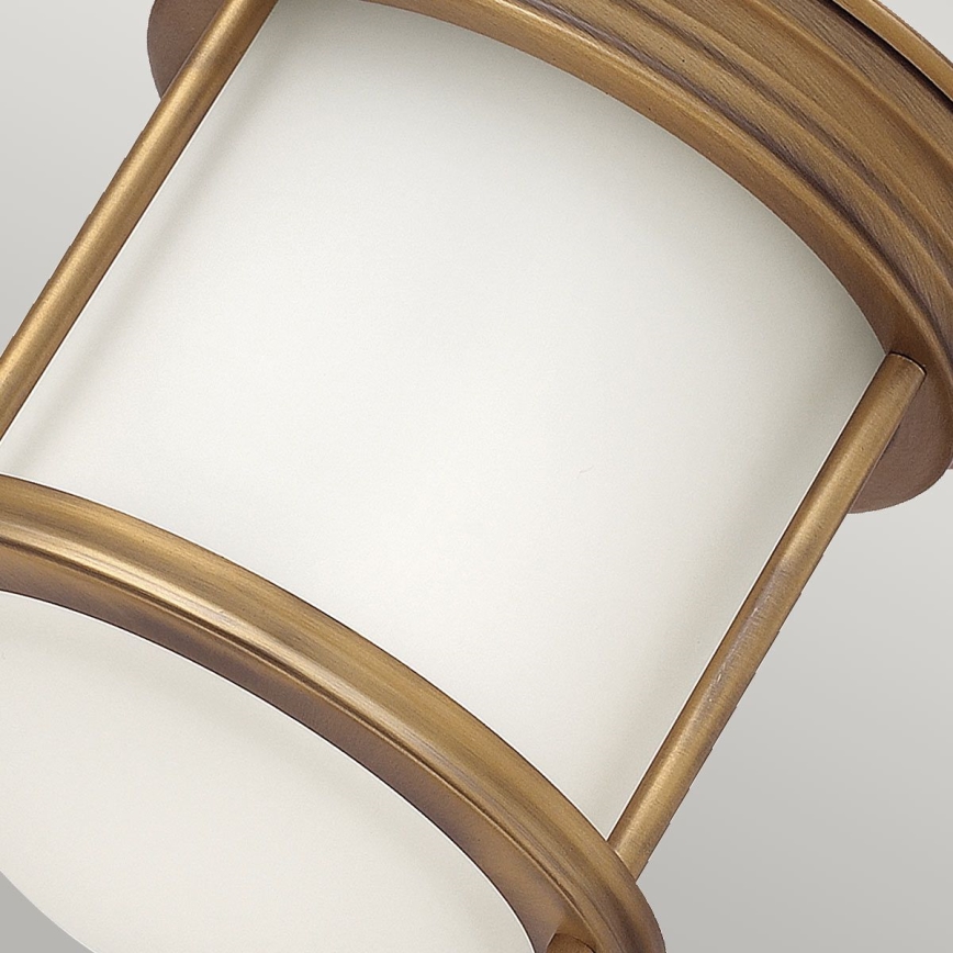 Quintiesse - Plafoniera da esterno HADRIAN 1xE27/60W/230V Ø 16,8 cm IP44 oro