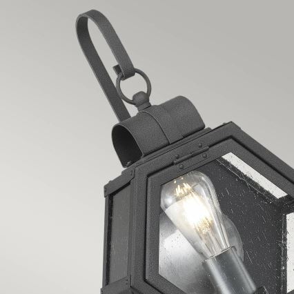 Quintiesse - Applique da esterno HEATH S 1xE27/60W/230V IP44 nero