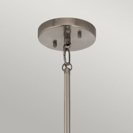 Quintiesse - Suspension sur tige KARLEE 3xE14/60W/230V Ø 45,7 cm chrome mat