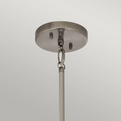 Quintiesse - Suspension sur tige KARLEE 5xE14/60W/230V Ø 61 cm chrome mat