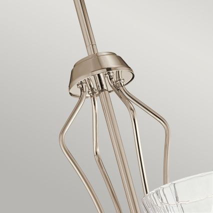 Quintiesse - Suspension LED pour salle de bains sur tige KAYVA LED/24W/230V IP44 chrome brillant