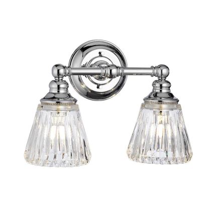 Quintiesse - Applique murale LED pour salle de bains KEYNES 2xG9/3W/230V IP44 chrome brillant