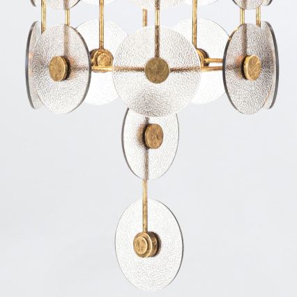 Quintiesse - Kronleuchter mit Kette MERIDIAN 9xE14/40W/230V Ø 57,2 cm gold