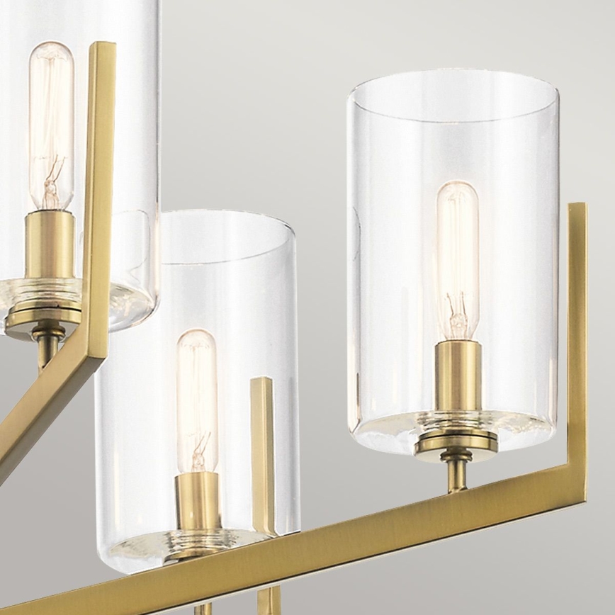 Quintiesse - Stangenleuchte NYE 6xE14/40W/230V Ø 71,1 cm gold