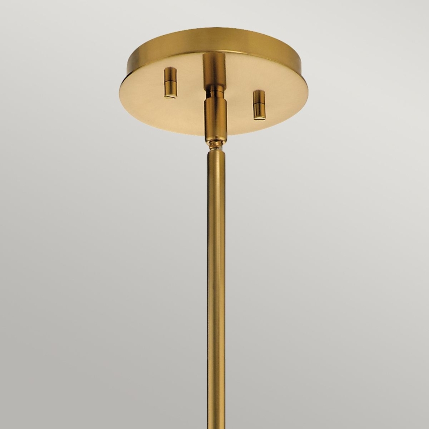 Quintiesse - Lustre LED à tige pour salle de bains PIM 5xG9/3W/230V Ø 71,1 cm IP44 doré