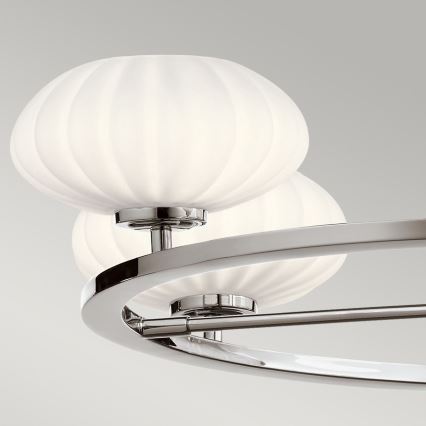 Quintiesse - Lampada LED da bagno a stelo PIM 5xG9/3W/230V Ø 71,1 cm IP44 cromo lucido