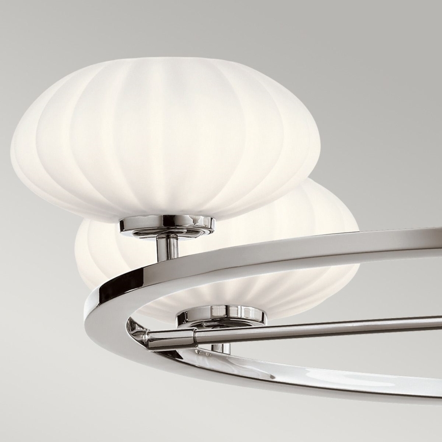 Quintiesse - Lustre LED pour salle de bains sur tige PIM 5xG9/3W/230V Ø 71,1 cm IP44 chrome brillant