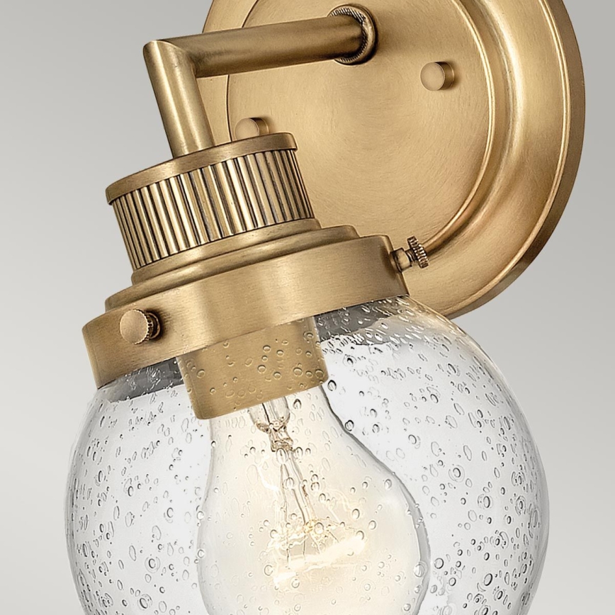 Quintiesse - Badezimmer-Wandleuchte POPPY 1xE27/60W/230V IP44 gold