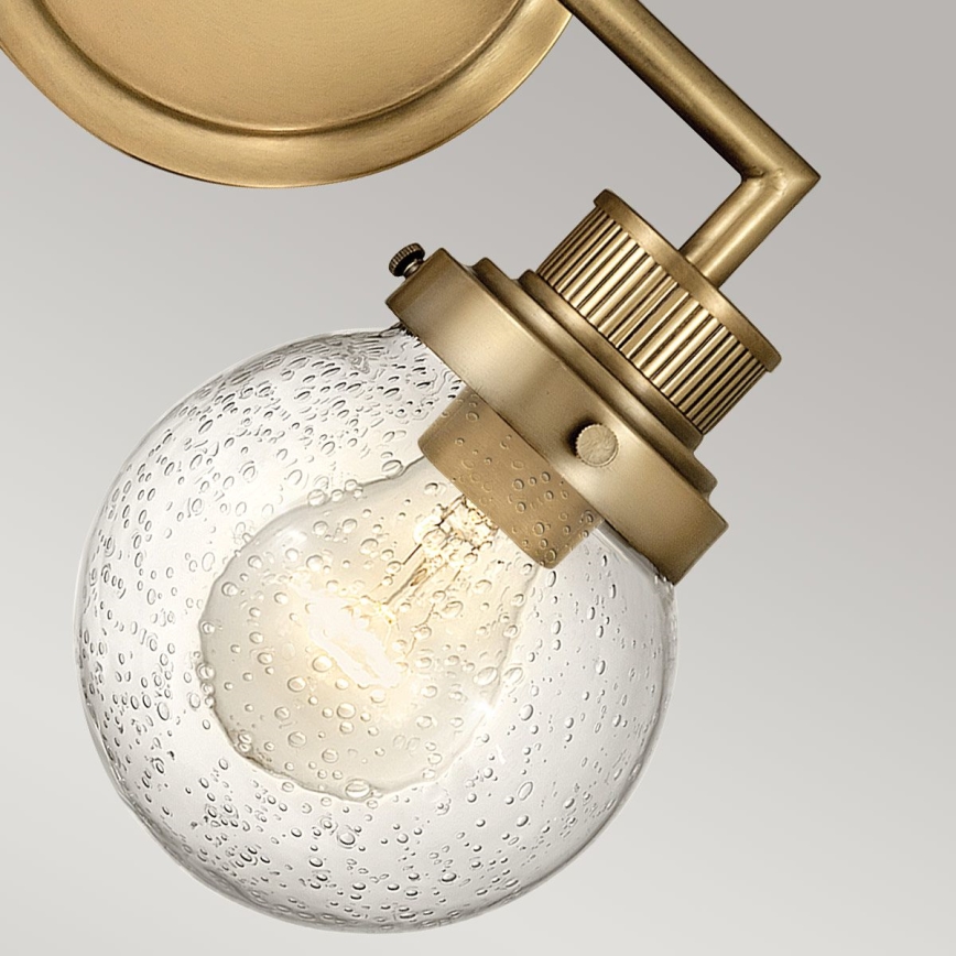 Quintiesse - Applique da bagno POPPY 2xE27/60W/230V IP44 dorata