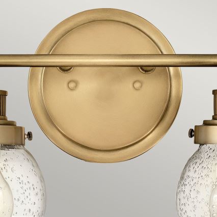 Quintiesse - Applique murale de salle de bains POPPY 2xE27/60W/230V IP44 dorée