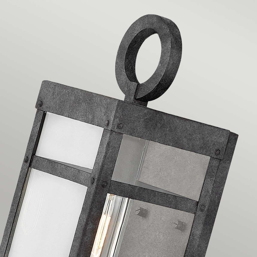 Quintiesse - Außenwandleuchte PORTER S 1xE27/60W/230V IP44 schwarz