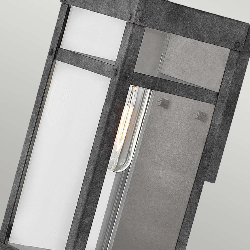 Quintiesse - Außenwandleuchte PORTER S 1xE27/60W/230V IP44 schwarz