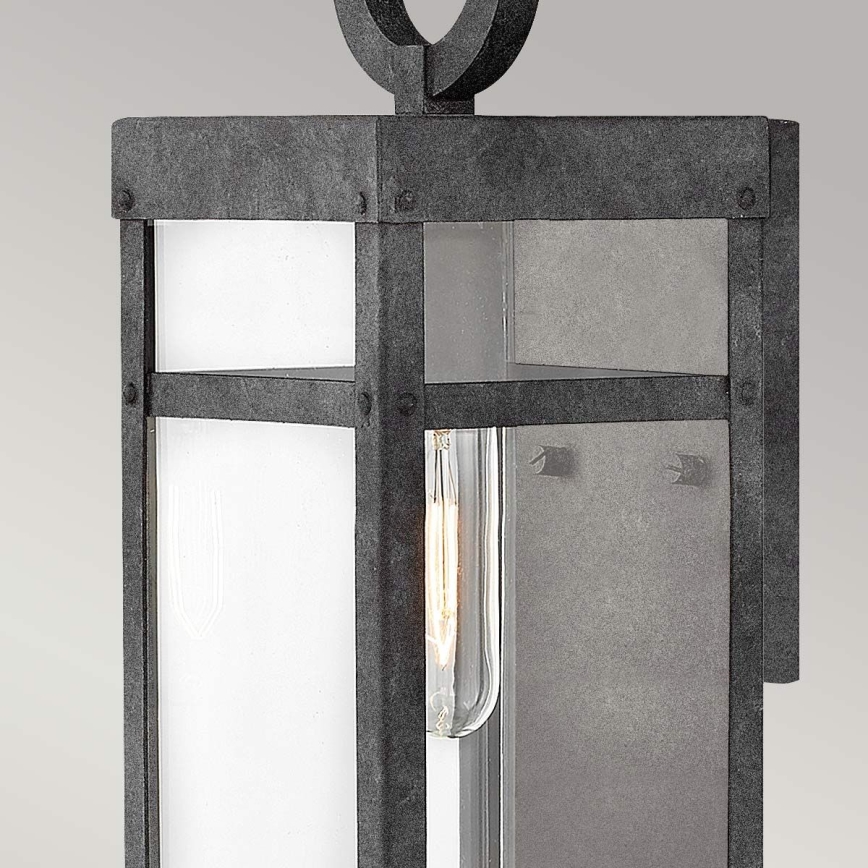 Quintiesse - Außenwandleuchte PORTER S 1xE27/60W/230V IP44 schwarz