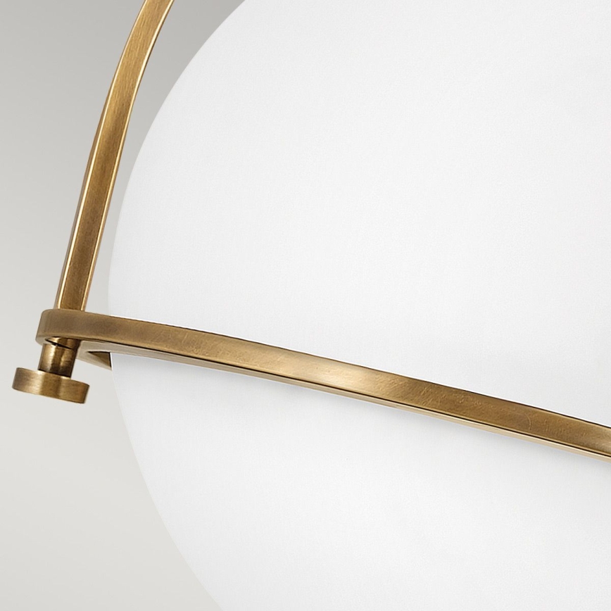Quintiesse - Plafoniera SOMERSET 1xE27/60W/230V Ø 28,2 cm oro