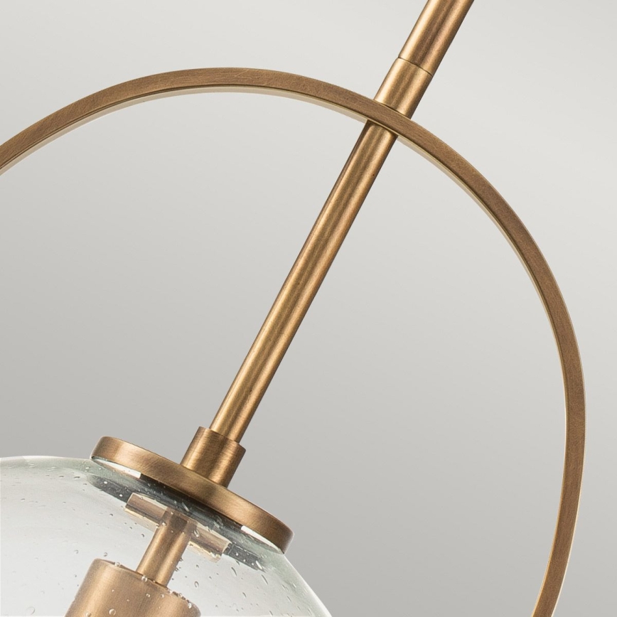 Quintiesse - Lampadario su asta SOMERSET 1xE27/60W/230V Ø 28,9 cm bronzo