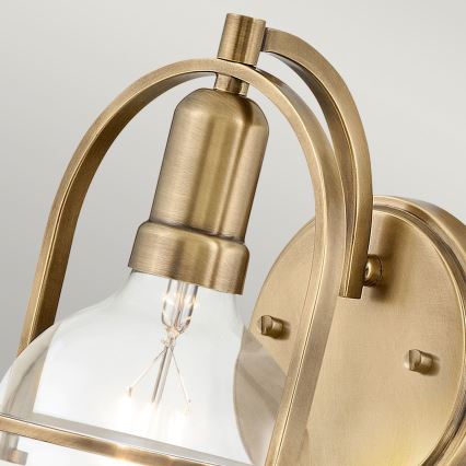 Quintiesse - Wandleuchte SOMERSET 1xE27/60W/230V goldfarben