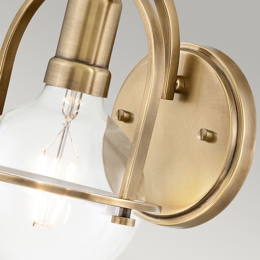 Quintiesse - Wandleuchte SOMERSET 1xE27/60W/230V goldfarben