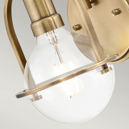 Quintiesse - Wandleuchte SOMERSET 1xE27/60W/230V goldfarben
