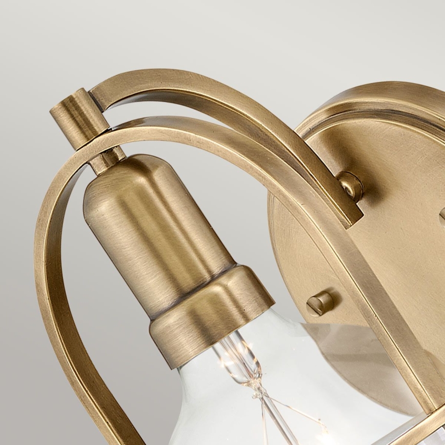Quintiesse - Wandleuchte SOMERSET 1xE27/60W/230V goldfarben