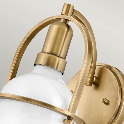 Quintiesse - Wandleuchte SOMERSET 1xE27/60W/230V goldfarben