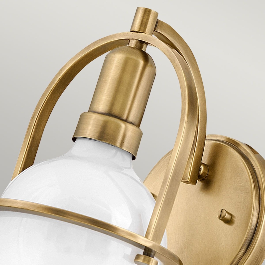 Quintiesse - Wandleuchte SOMERSET 1xE27/60W/230V goldfarben