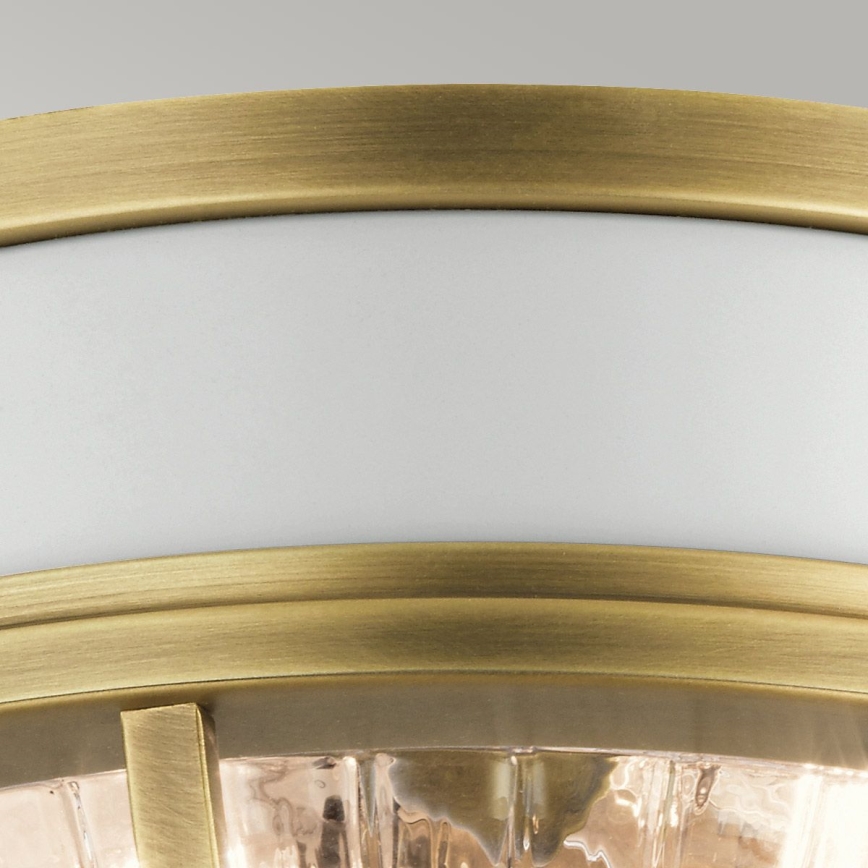 Quintiesse - Plafoniera TOLLIS 2xE27/40W/230V Ø 30,5 cm dorata
