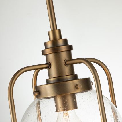 Quintiesse - Luminaire d'extérieur sur poteau TRIOCENT 1xE27/40W/230V Ø 24 cm IP44 bronze