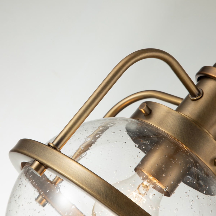 Quintiesse - Luminaire d'extérieur sur poteau TRIOCENT 1xE27/40W/230V Ø 24 cm IP44 bronze