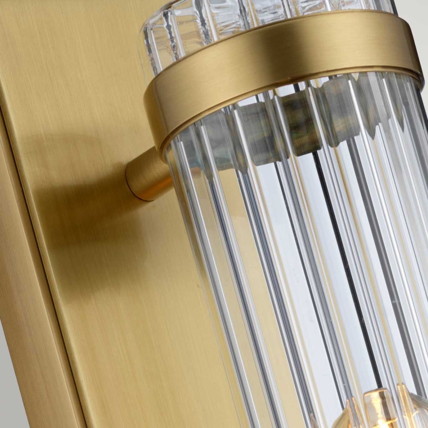 Quintiesse - Applique murale pour salle de bains WELLINGTON 1xE27/60W/230V IP44 dorée