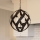 Quintiesse - Suspension extérieure sur chaîne BLACKSMITH 4xE14/40W/230V Ø 50,1 cm IP44 noire
