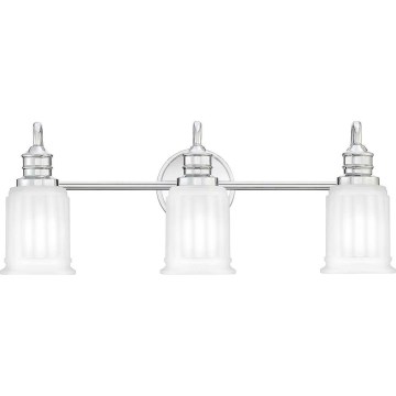 Quoizel - Applique murale LED pour salle de bains SWELL 3xG9/3W/230V IP44 chrome brillant
