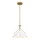 Quoizel - Deckenleuchte an Stange MEJIA 1xE27/60W/230V d 35,6 cm Messing